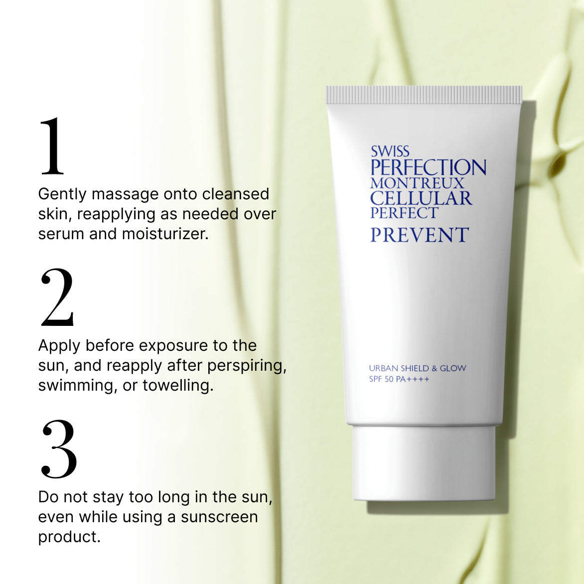 Urban Shield & Glow SPF50+ PA++++ | SWISS PERFECTION